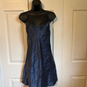 Navy Polka Dot lingerie